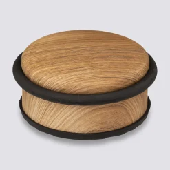 5five Stop-porte bas, Effet bois naturel