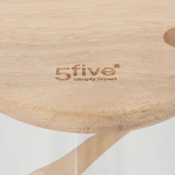 5five Sucrier en verre couvercle hévéa 0,4L