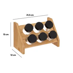 5five Support 6 pots à épices