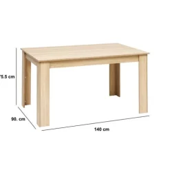 5five Table, 6 places, Beige