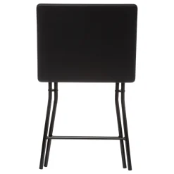 5five Table de bar pliante 2 places, Noir