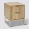5five Table de chevet 2 tiroirs
