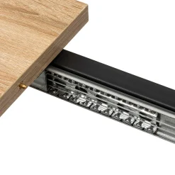 5five Table extensible 6/8 personnes, Effet chêne naturel