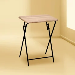 5five Table pliante 1 place, Effet bois