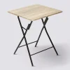 5five Table pliante 2 places, Effet bois