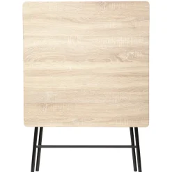 5five Table pliante 4 places, Effet bois