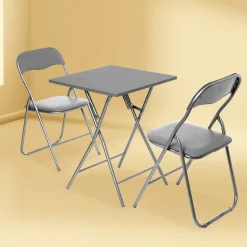 5five Table pliante 2 places, Gris