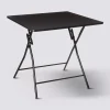 5five Table pliante 4 places, Noir