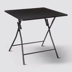 5five Table pliante 4 places, Noir