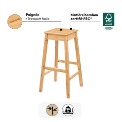 5five Tabouret de bar, 75cm