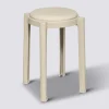 5five Tabouret empilable plastique, Beige