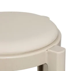 5five Tabouret empilable plastique, Beige