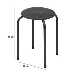 5five Tabouret, Gris