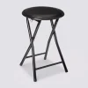 5five Tabouret pliants, Noir