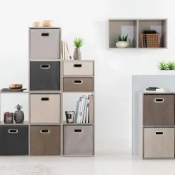 5five Étagère 2 cases, Effet bois naturel