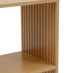 5five Étagère 4 cases, Effet bois naturel