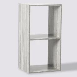 5five Étagère 2 cases, Effet chêne gris