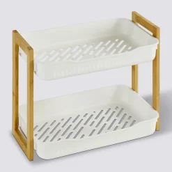 5five Étagère 2 niveaux, Bambou