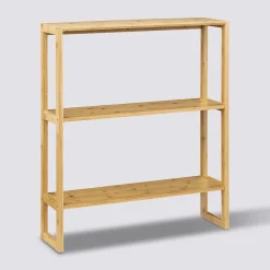 5five Étagère 2 niveaux 20cm, Bambou