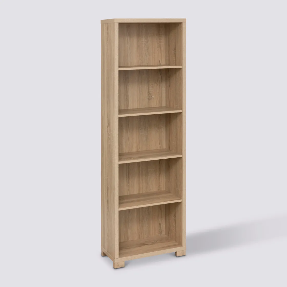 5five Étagère 5 niveaux 180x60cm, Effet bois