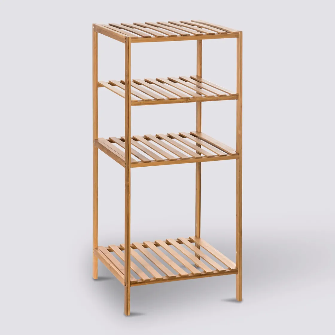 5five Étagère colonne 3 niveaux, Bambou