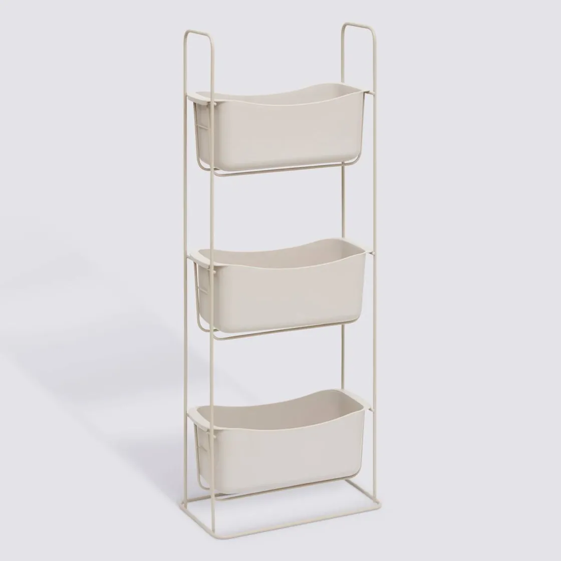 5five Étagère de douche 3 niveaux, Beige