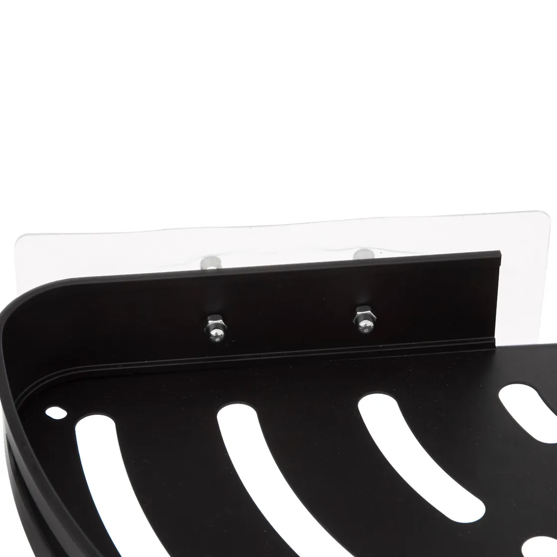 5five Étagère de douche d'angle stick adhésif, Noir