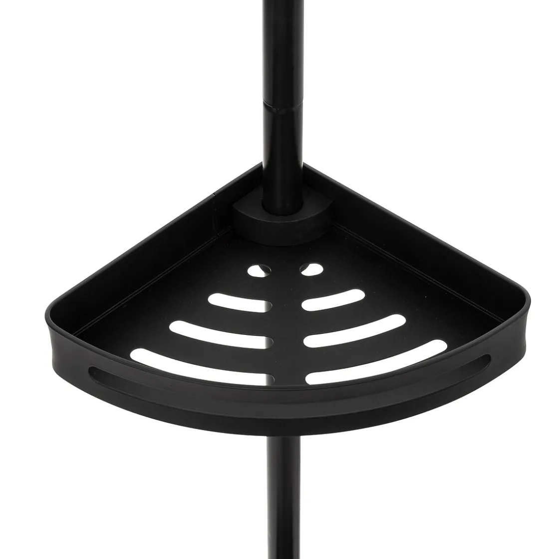 5five Étagère de douche télescopique rectangle, Noir