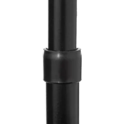 5five Étagère de douche télescopique rectangle, Noir