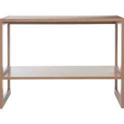 5five Étagère empilable 2 cases, Effet bois naturel