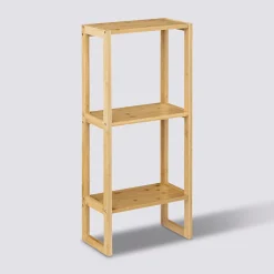 5five Étagère haute 2 niveaux 20cm, Bambou