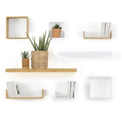 5five Étagère murale 60cm, Blanc