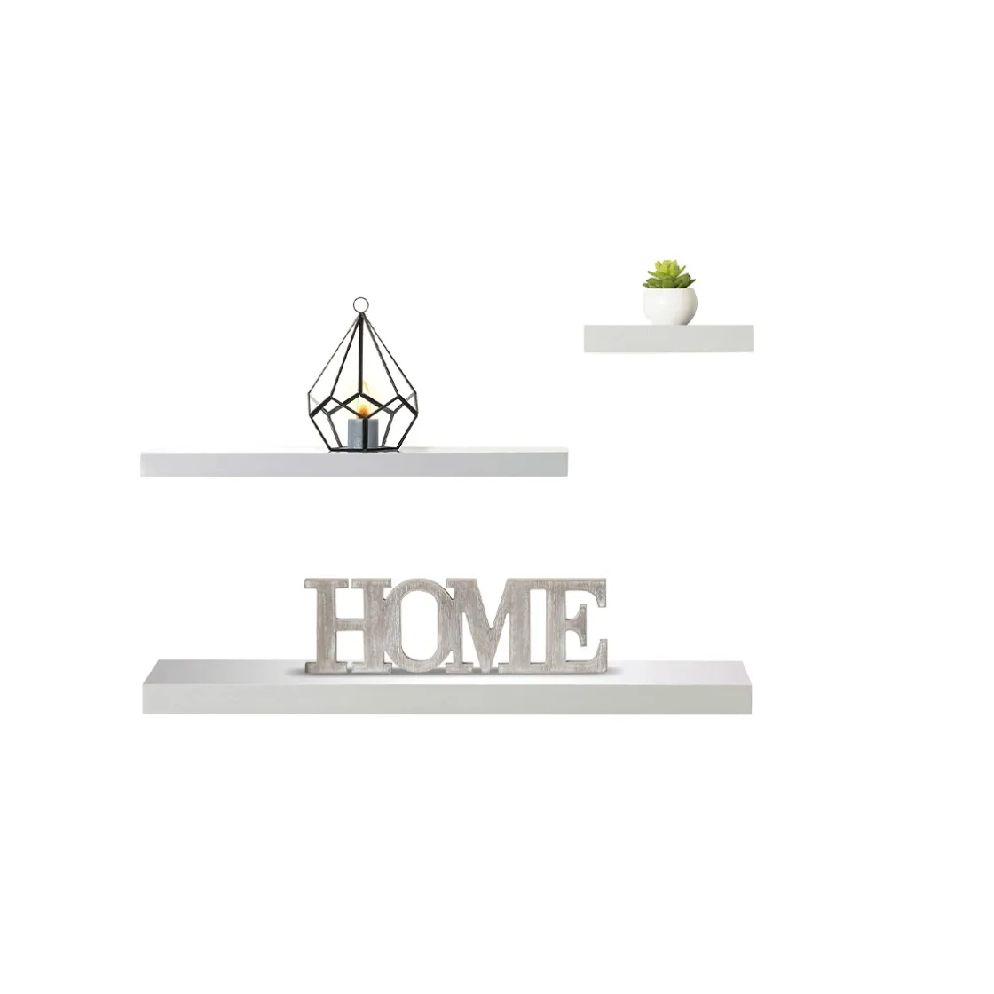 5five Étagère murale 80cm, Blanc