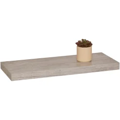 5five Étagère murale 60cm, Effet chêne gris