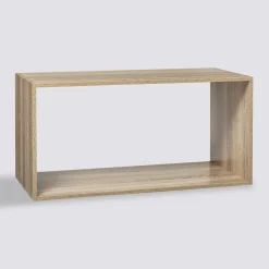 5five Étagère rectangulaire haut, Effet chêne naturel