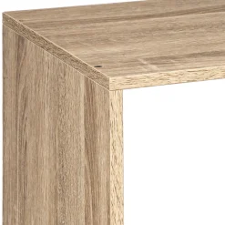 5five Étagère rectangulaire haut, Effet chêne naturel