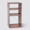 5five Étagères colonne 3 cases, Effet chêne naturel