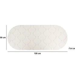 5five Tapis anti-dérapant, l.120 cm, Couleurs Assorties