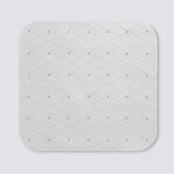 5five Tapis anti-dérapant 50x50cm, Blanc