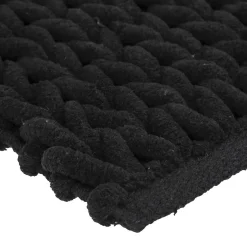 5five Tapis de bain 50x75 cm, Noir khôl