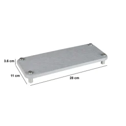 5five Tapis diatomite 28x11 cm, Gris