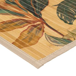 5five Tapis latte bambou 50x80 cm, Multicolore