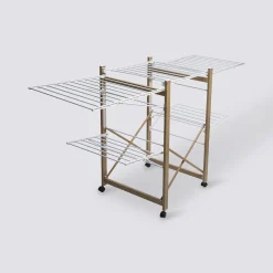 5five Étendoir à linge 4 roues 27m