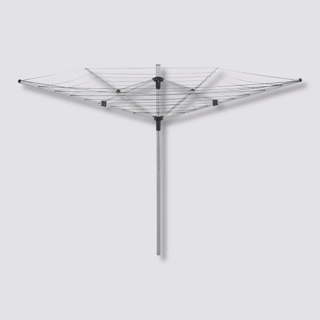 5five Étendoir à linge extérieur 40m, Aluminium