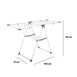 5five Étendoir à linge pliant pont 15m