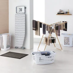 5five Étendoir à linge pliant pont 13m, Effet bois