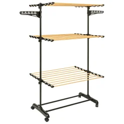 5five Étendoir à linge tour roues 25m