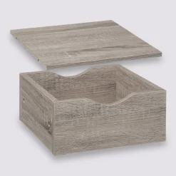 5five Tiroir et étagère 31cm, Effet chêne gris