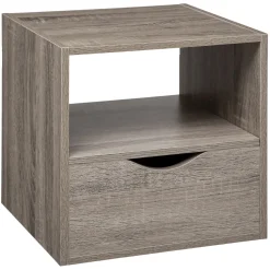 5five Tiroir et étagère 31cm, Effet chêne gris