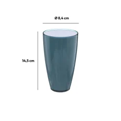 5five Verre 500ml, Bleu pétrole